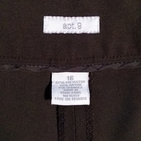 Size 16 Brown Dress Pants - Picture 4 of 4